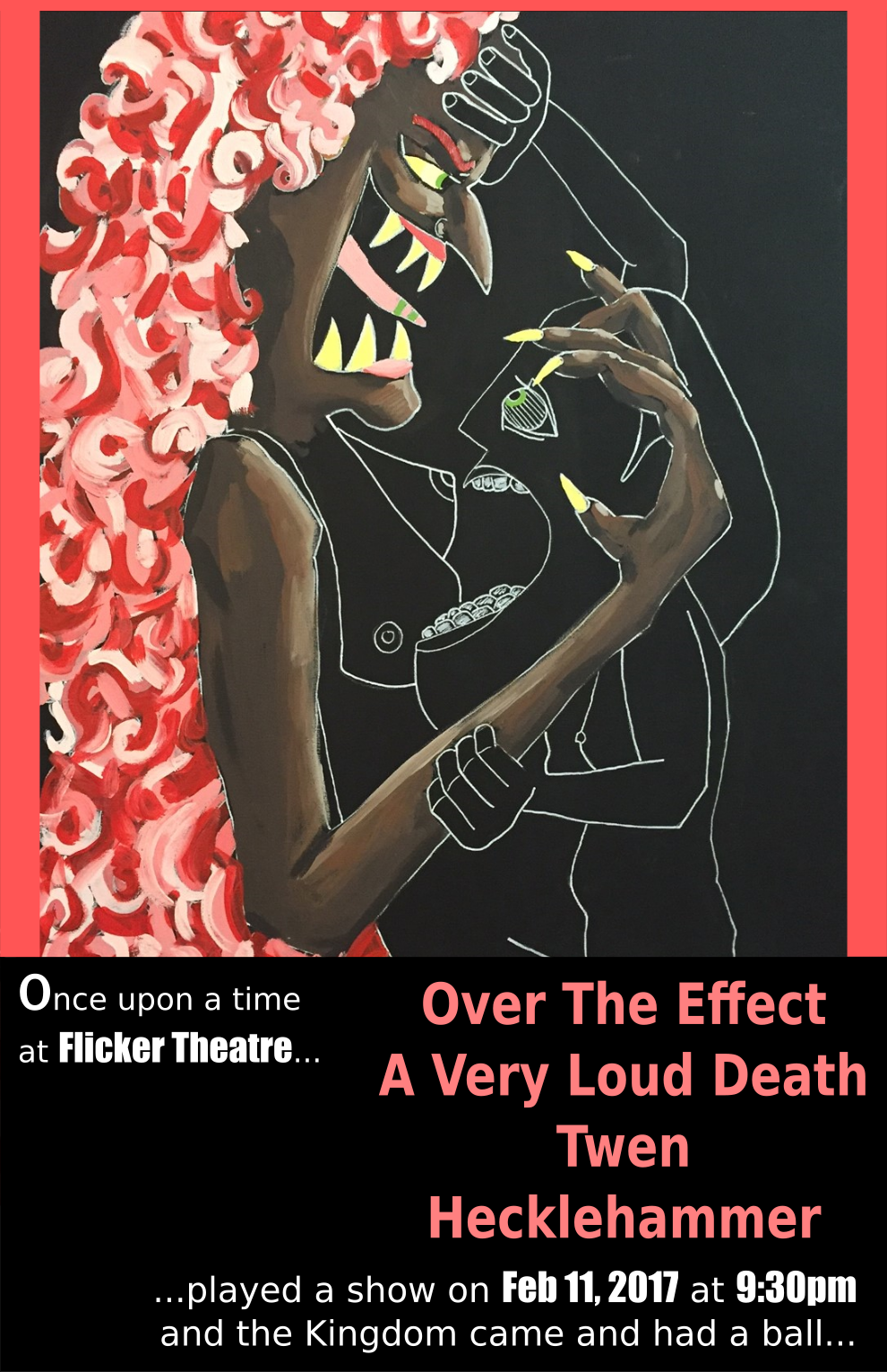 A Very Loud Death Live @ Flicker Bar Flyer